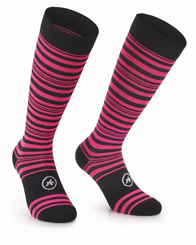 Носки ASSOS SONNENSTRUMPF Women's Spring Fall Socks Fluo Pink 