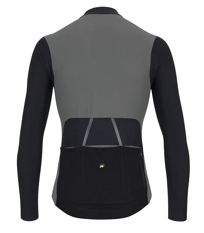 Джерси ASSOS MILLE GTO LS Jersey C2 Rock Grey - велосипедные джерси - фото