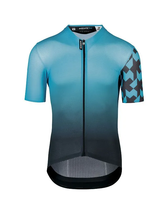 Джерси ASSOS EQUIPE RS Summer SS Jersey - Prof Edition Hydro Blue - велосипедные джерси - фото