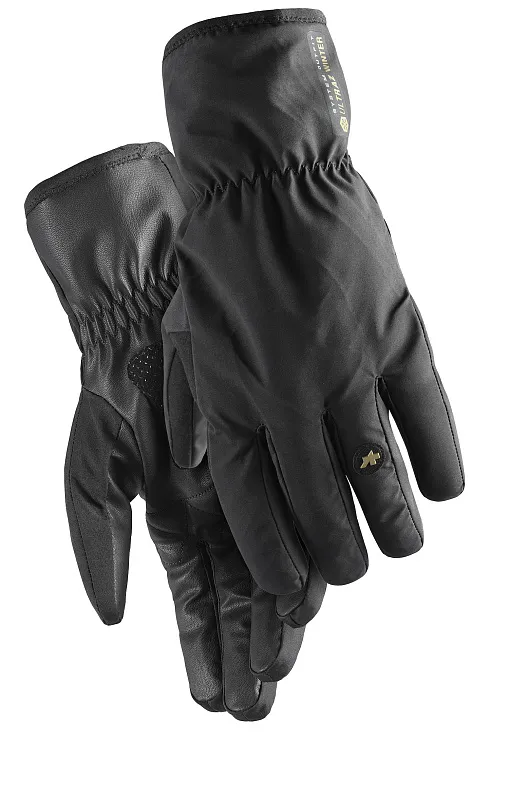 Велоперчатки ASSOS GTO Ultraz Winter Thermo Rain Gloves Black Series 