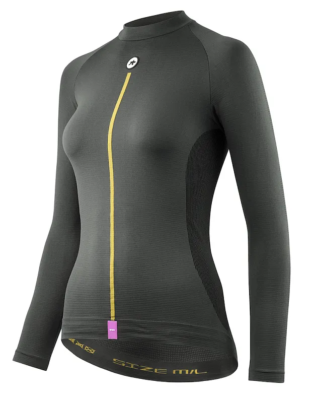 Термомайка ASSOS Women's Spring Fall LS Skin Layer P1 Anthracite Grey