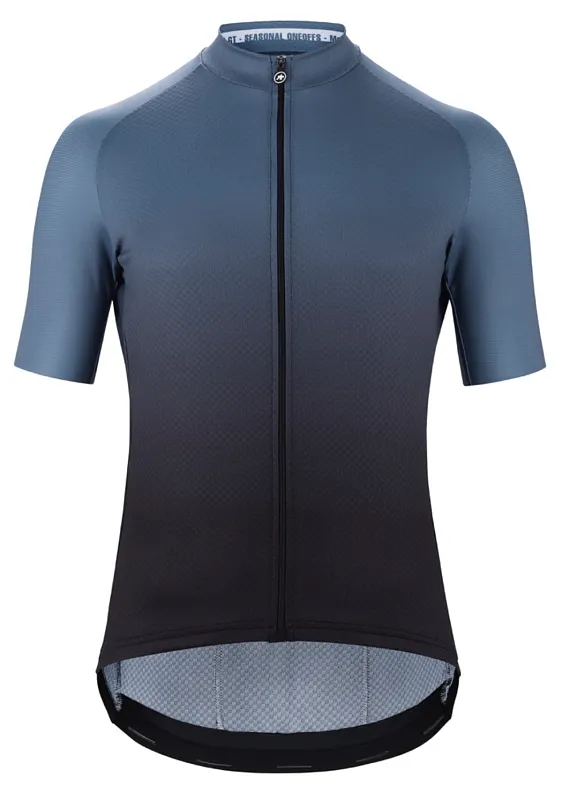 Джерси ASSOS MILLE GT Jersey C2 Shifter Concrete Blue - велосипедные джерси - фото