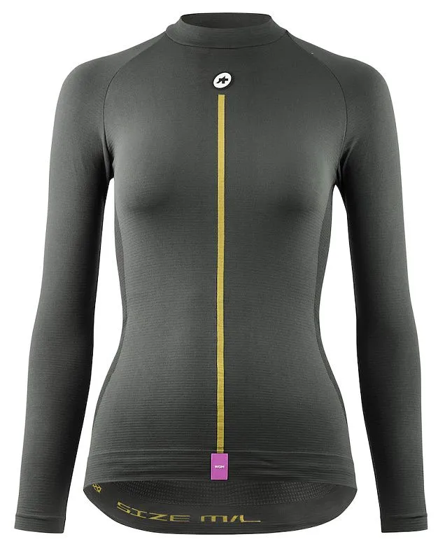 Термомайка ASSOS Women's Spring Fall LS Skin Layer P1 Anthracite Grey