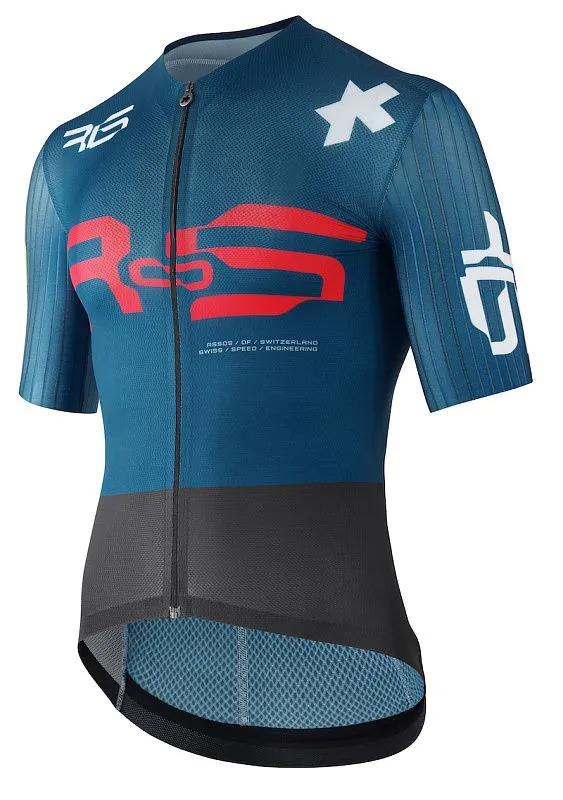 Джерси ASSOS EQUIPE RS Jersey S11 Made In Future Slate Green - велосипедные джерси - фото