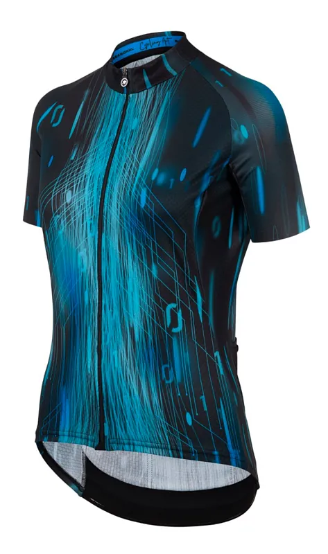 Джерси ASSOS UMA GT Jersey C2 Drop Head Cyber Blue - велосипедные джерси - фото