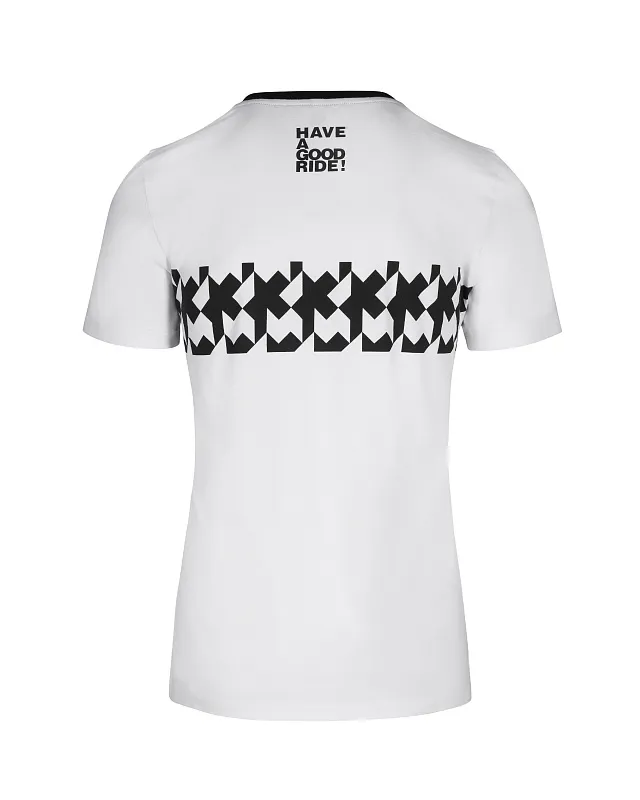 Футболка Муж ASSOS SIGNATURE Summer T-Shirt - RS Griffe holy White