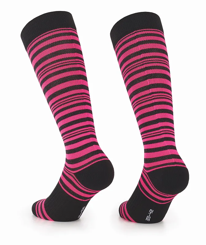 Носки ASSOS SONNENSTRUMPF Women's Spring Fall Socks Fluo Pink 
