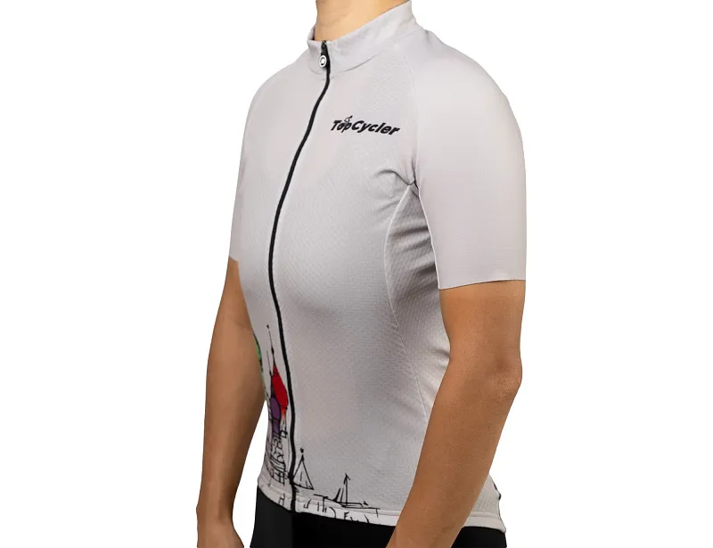 Джерси ASSOS WOM TopCycler СОБОР Бежевый - велосипедные джерси - фото