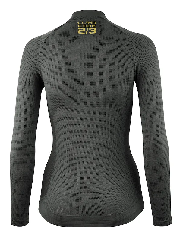Термомайка ASSOS Women's Spring Fall LS Skin Layer P1 Anthracite Grey