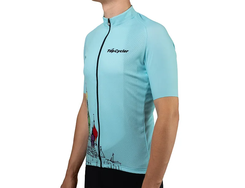 Джерси ASSOS TopCycler СОБОР Бирюзовый - велосипедные джерси - фото