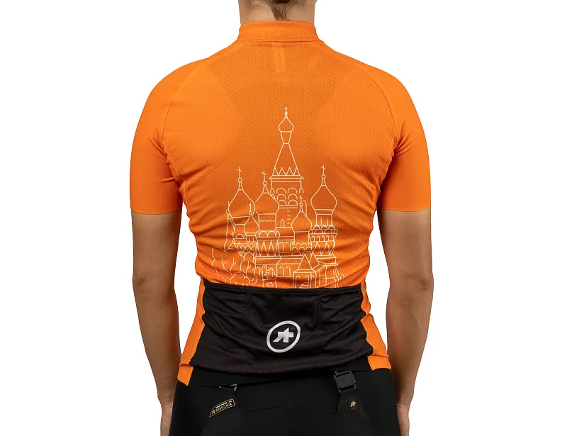 Джерси ASSOS WOM TopCycler СОБОР Оранжевый - велосипедные джерси - фото