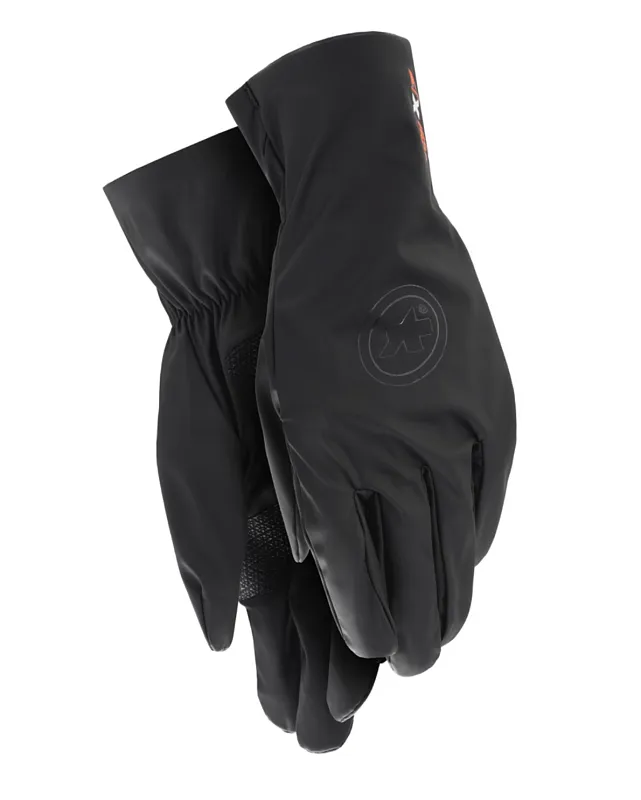 Велоперчатки ASSOS RSR Thermo Rain Shell Gloves blackSeries