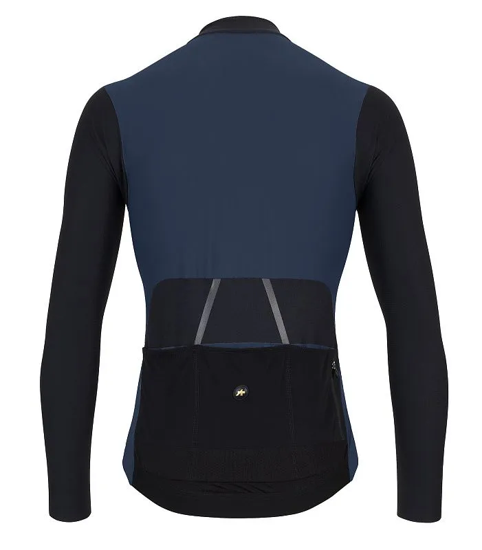 Джерси ASSOS MILLE GTO LS Jersey C2 Yubi Blue - велосипедные джерси - фото