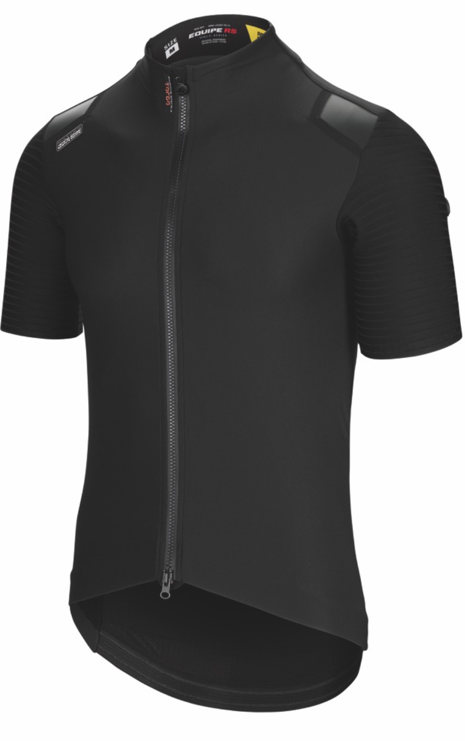 Джерси ASSOS EQUIPE RS Spring Fall SS Jersey TARGA Black - велосипедные джерси - фото