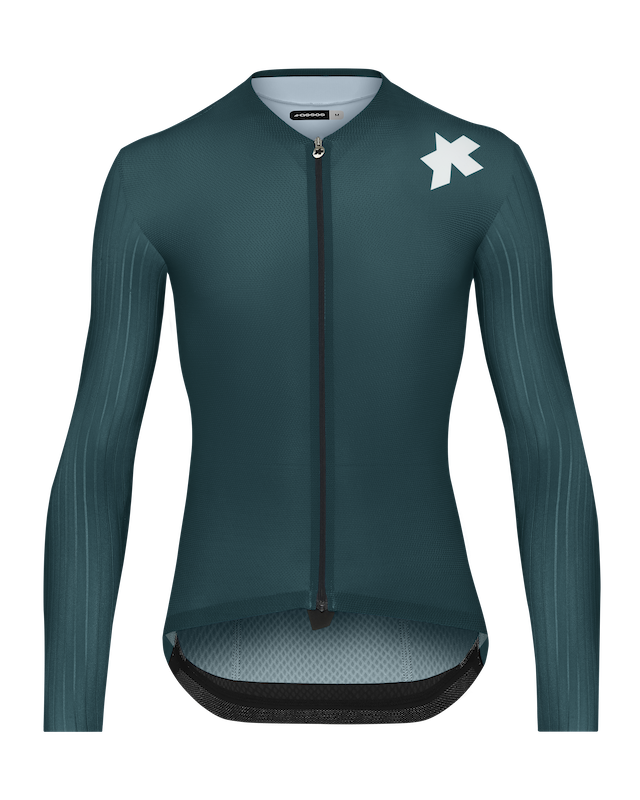 Джерси ASSOS EQUIPE RS LS Jersey S11 Deep Petrol - велосипедные джерси - фото
