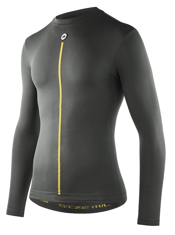 Термомайка ASSOS Spring Fall LS Skin Layer P1 Anthracite Grey