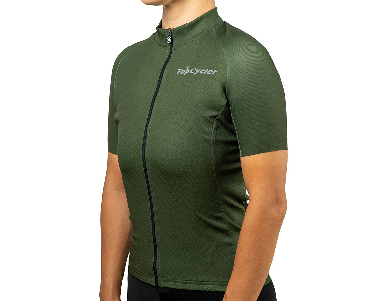 Джерси ASSOS WOM TopCycler СОБОР Хакки - велосипедные джерси - фото