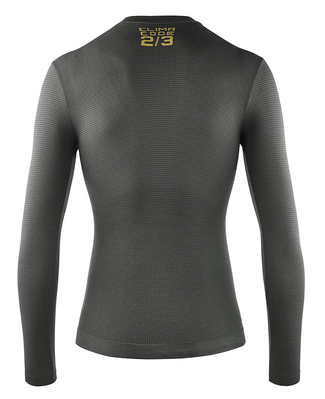Термомайка ASSOS Spring Fall LS Skin Layer P1 Anthracite Grey