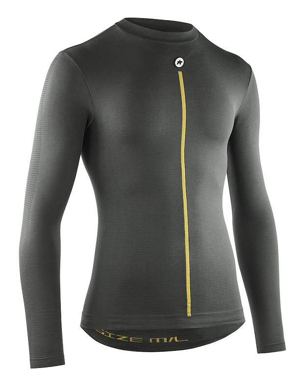 Термомайка ASSOS Spring Fall LS Skin Layer P1 Anthracite Grey