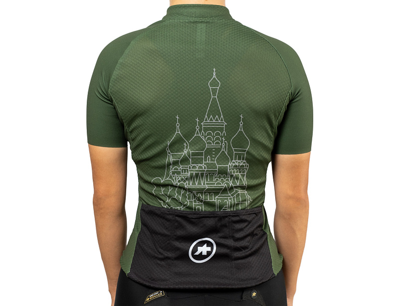 Джерси ASSOS WOM TopCycler СОБОР Хакки - велосипедные джерси - фото
