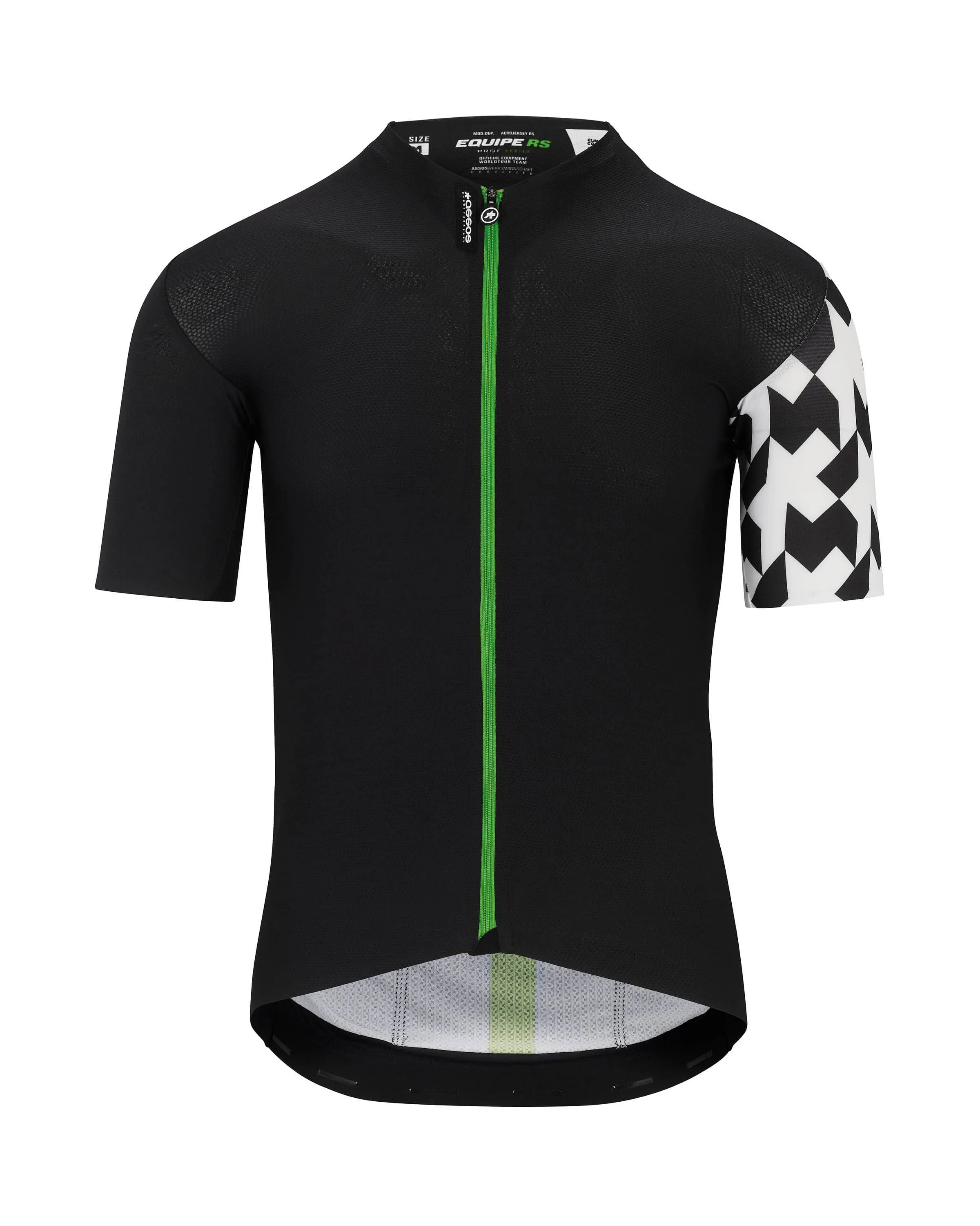 Джерси ASSOS EQUIPE RS Aero SS Jersey dataGreen - велосипедные джерси - фото